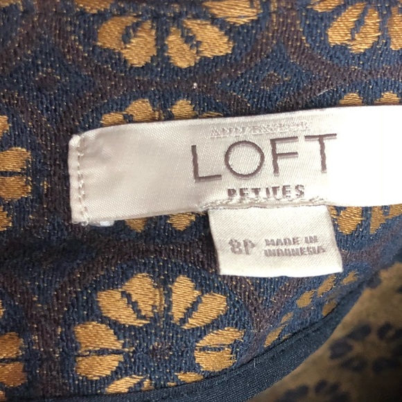 Loft Floral Mini Skirt 8 - Picture 6 of 6